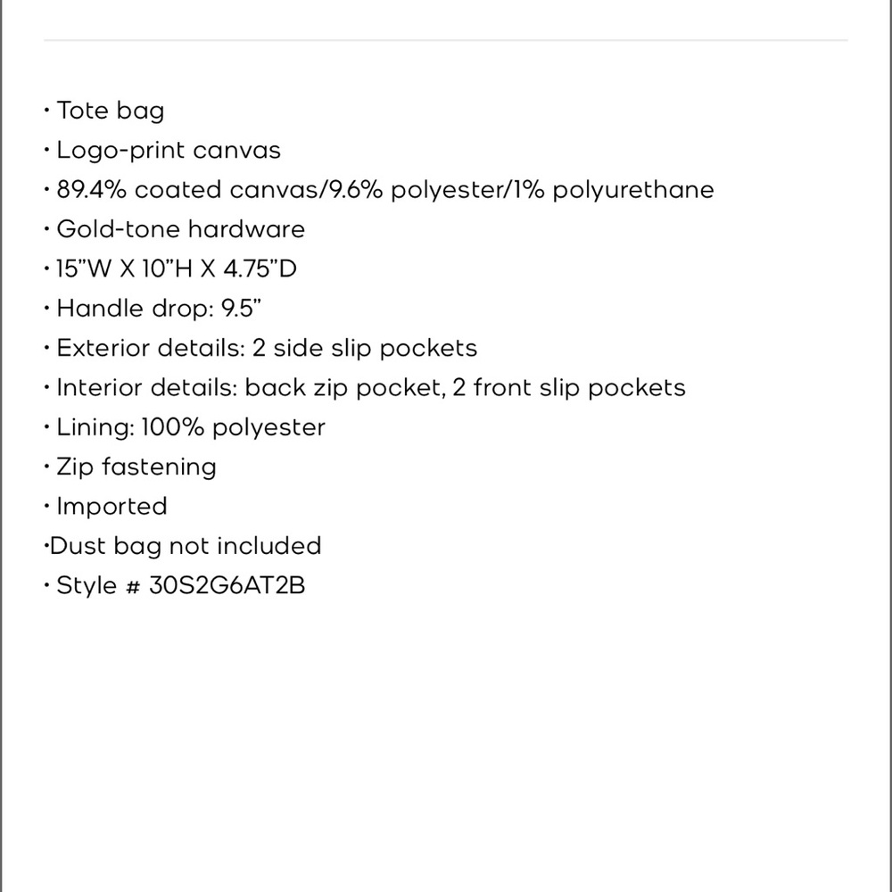 MICHAEL KORS Marilyn Medium Logo Tote Bag - Picture 5 of 5